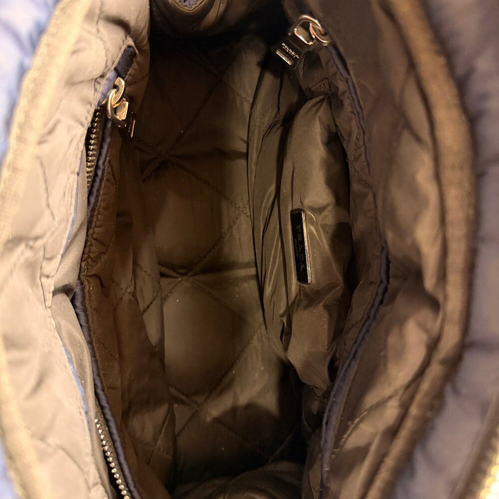 Prada Archive 2014 Tessuto Nylon Bomber Tote - Baltico - Impeccable w/ Card - Picture 9 of 11